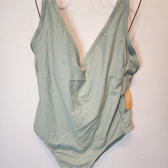 Kona Sol Sage One Piece Swimsuit Supportive Avacado Bathing Suit TT Size M - Picture 11 of 12